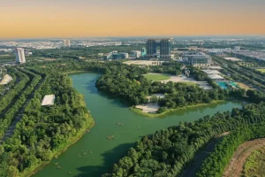 Sycamore nằm cạnh công viên 75ha, gần Aeon Mall và tòa nhà hành chính tỉnh Bình Dương